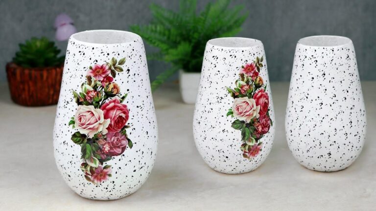 Questo metodo geniale trasforma una semplice palla in un magnifico vaso di fiori…
