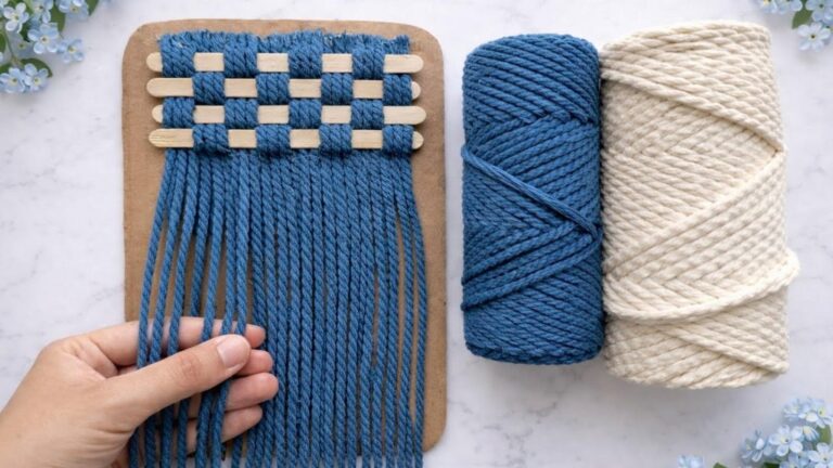 Un’idea davvero semplice per trasformare una scatola di plastica in un cestino elegante…