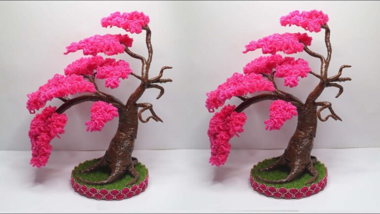 Questo trucco semplice trasforma la plastica in un magnifico bonsai…
