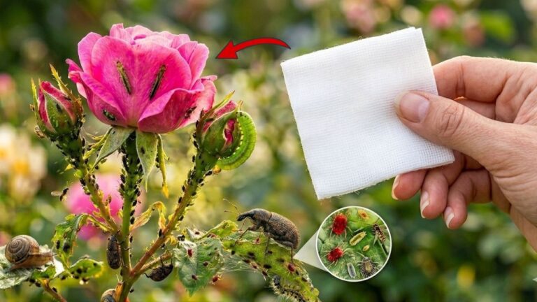 Elimina formiche e afidi dalle rose in 2 semplici passi infallibili!