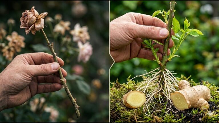 Scopri il trucco zenzero: 5 passi per radicare le talee di rosa più velocemente!