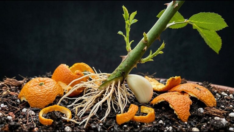 5 Modi Geniali per Riutilizzare le Scorze d’Arancia e Radicare le Rose Faster