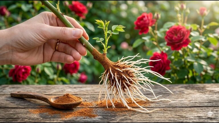 Radici di rose in 7 giorni: scopri il segreto della cannella al 100% naturale!