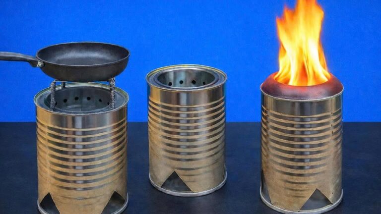 Costruisci 5 fantastiche stufe DIY con lattine: guida semplice e senza gas!