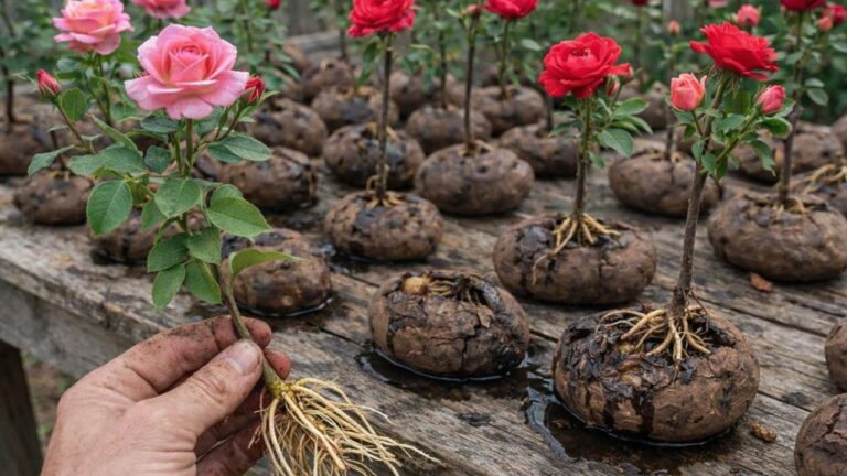 5 passi per fare radici più veloci: il trucco della patata per le talee di rosa