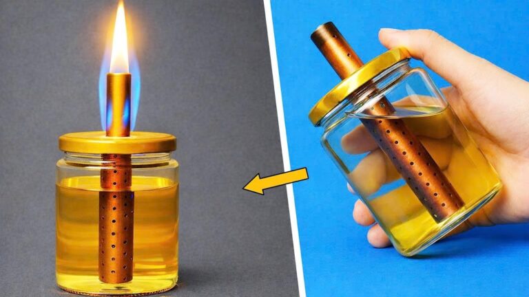 Crea la tua lampada riscaldante: 3 idee fai da te senza elettricità!