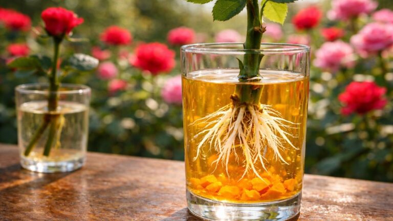 5 Passi per Far Crescere Radici da un Ramo di Rosa in Notte! Scopri il Segreto!