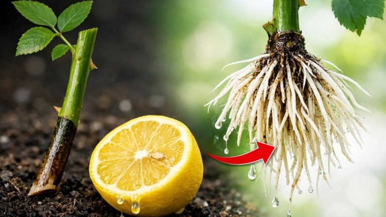 Scopri 5 trucchi per far radicare i tuoi talee di rosa con il limone!