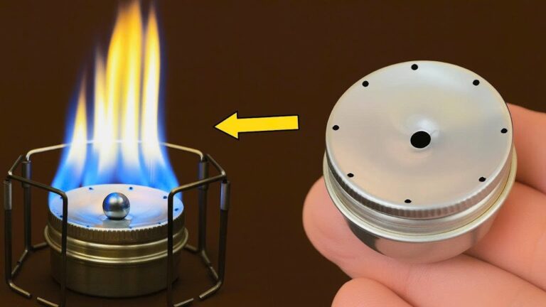 5 Mini Stufe Fai Da Te per Risparmiare Combustibile in Campeggio