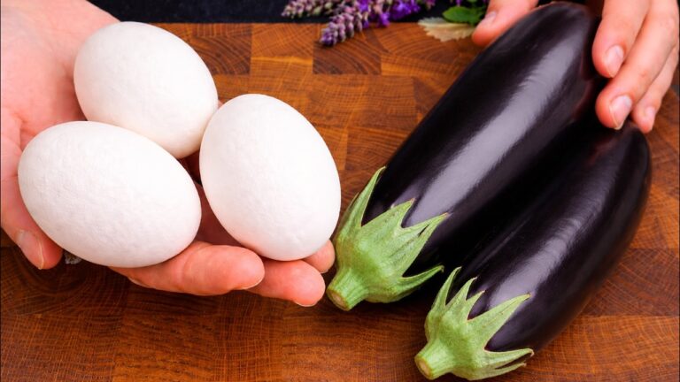 7 motivi per cui le melanzane con uova sono il miglior piatto gustoso!