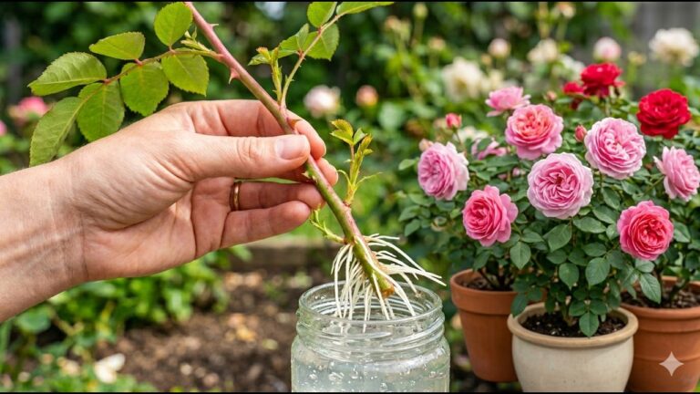 Scopri 5 semplici trucchi per propagare facilmente le tue rose! 🌹