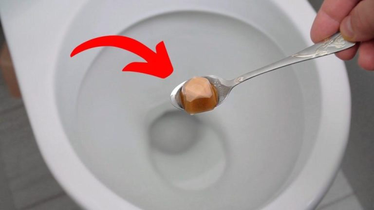 Il trucco per eliminare le macchie gialle dal WC che sembra impossibile