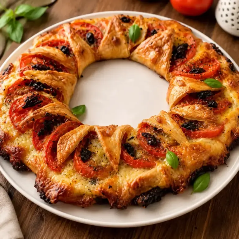 Corona di Pomodori e Mozzarella: Ecco la Ricetta Strepitosa per Condividerla