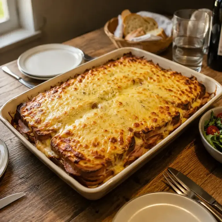 Il segreto del Croque-Monsieur gigante al forno perfetto da condividere