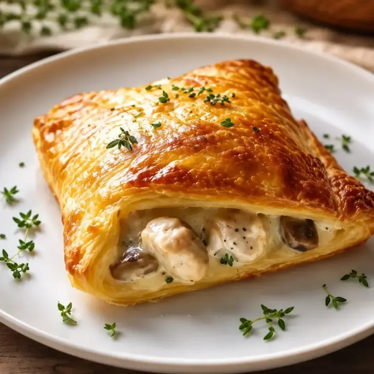 Fagottini cremosi di pollo e funghi: il segreto per stupire