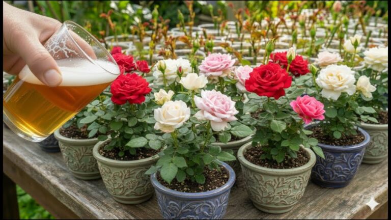 Scopri 1 metodo straordinario per far radicare le talee di rosa in una notte!