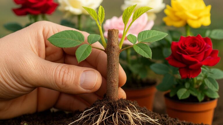 Scopri 5 trucchi per radicare velocemente i tuoi talee di rosa!