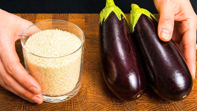 Scopri il trucco: 1 ricetta semplice con 2 melanzane e riso per una cena perfetta!