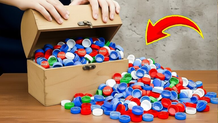10 Idee Geniali per Riutilizzare i Tappi di Plastica e Risparmiare!