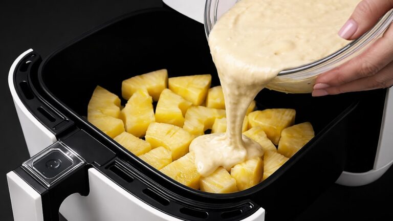 Scopri 5 ricette di dolci con ananas facili e deliziose da preparare in Airfryer!