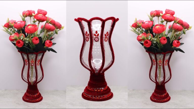 6 Idee fantastiche per creare vasi di fiori con bottiglie di plastica reciclate!