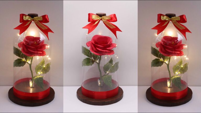 Crea 5 rose incantevoli con bottiglie di plastica: il tuo progetto DIY semplice!