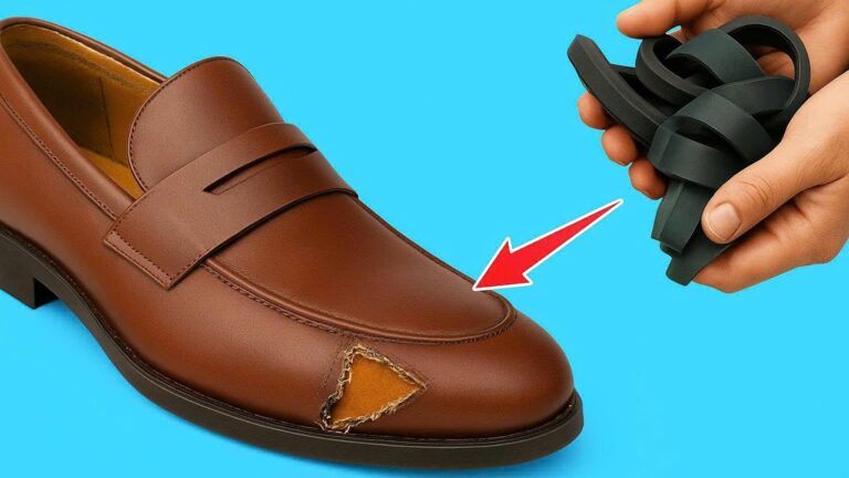 Scopri 5 trucchi del podologo per riparare le tue scarpe con un tubo interno!
