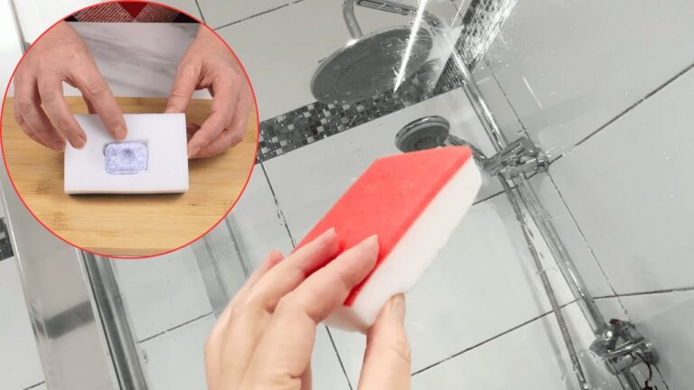 Elimina il calcare dalla doccia in 3 semplici passi per una bagno splendente!
