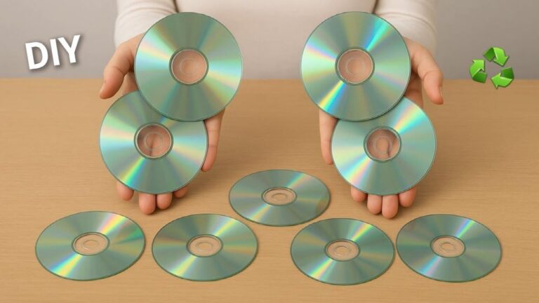 5 idee creative per decorare casa con CD riciclati! Scopri come farlo nel tuo stile!