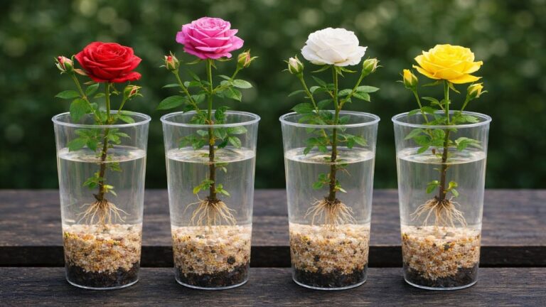 6 Passi per Radicare Rami di Rosa in Modo Facile e Veloce
