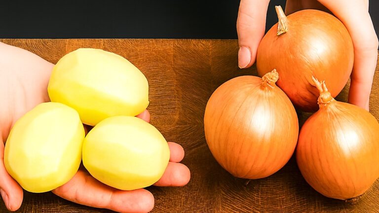 Scopri 5 motivi per cui le patate con cipolle superano la carne!