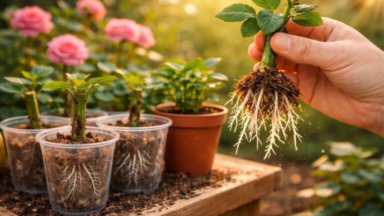 5 segreti magici per radicare rapidamente i tuoi talee di rosa!