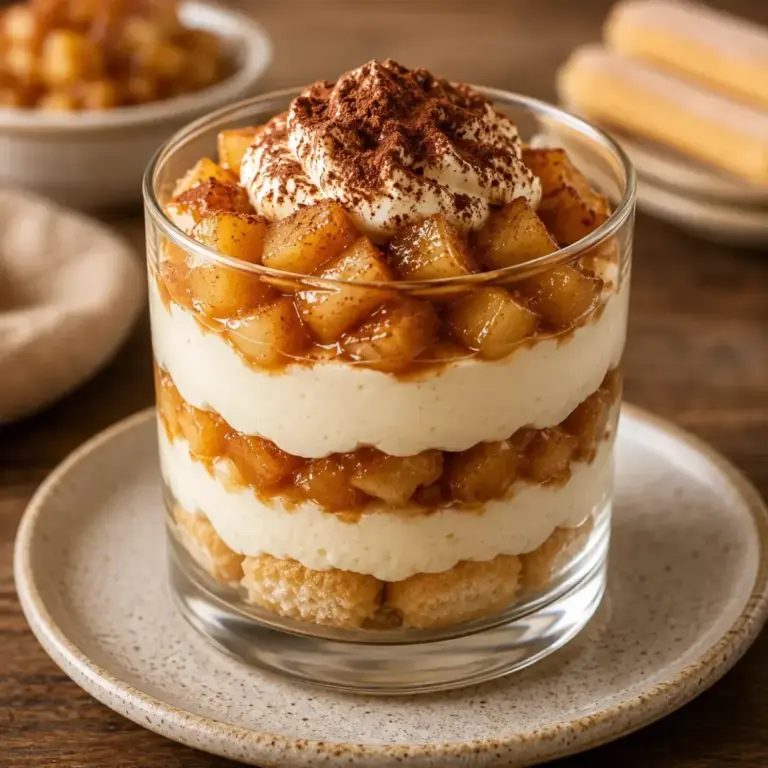Tiramisu alle mele caramellate: la ricetta irresistibile