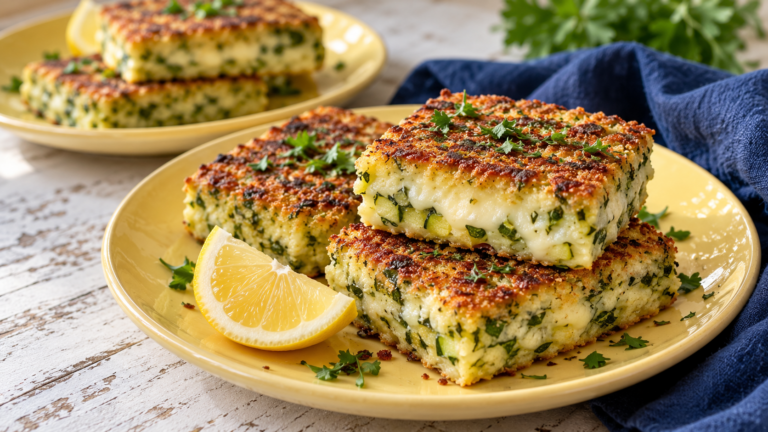 🥒 Zucchine e 2 uova: assaggia queste frittelle al formaggio prima di scoprire il loro segreto morbido