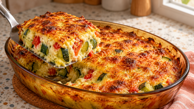 Scoprite la zucchina sotto una nuova luce! Questo gratin dorato nasconde una ricetta semplicissima!
